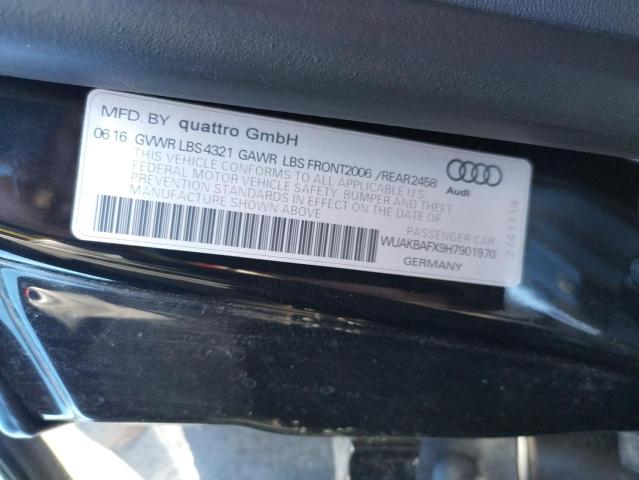 2017 AUDI R8 5.2 PLU WUAKBAFX9H7901970