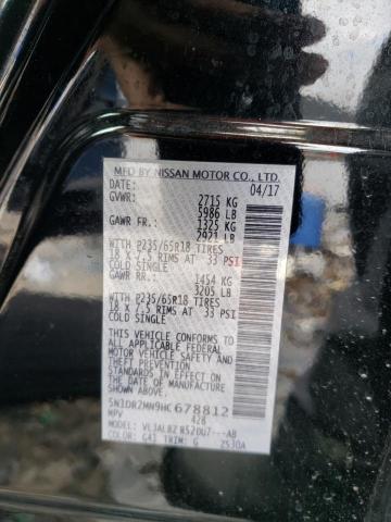 5N1DR2MN9HC678812 Nissan Pathfinder S