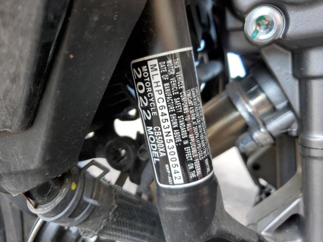 2022 HONDA CB500 XA MLHPC6453N5300542