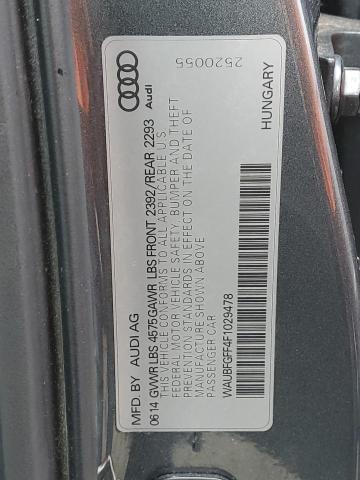 2015 AUDI A3 WAUBFGFF4F1029478