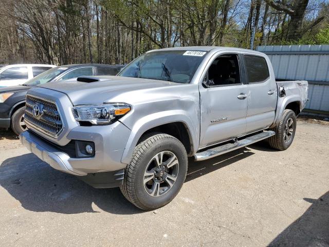 Salvage cars for sale from Copart Austell, GA: 2017 Toyota Tacoma Double Cab