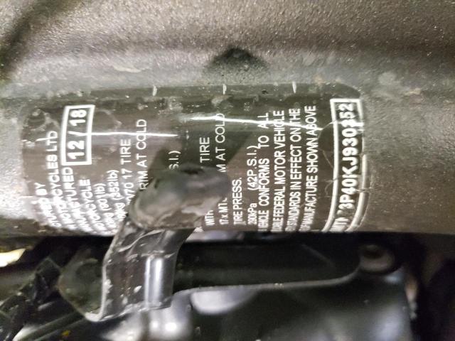 2019 TRIUMPH MOTORCYCLE SPEED TRIP - SMTN53P40KJ930352