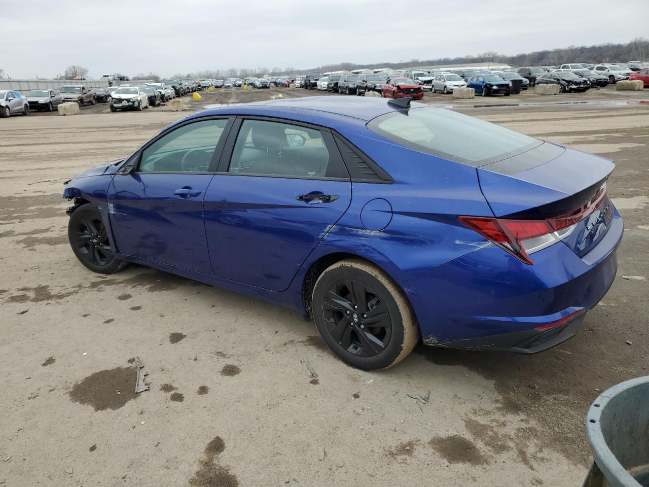 2021 Hyundai Elantra Sel VIN: 5NPLS4AG4MH037460 Lot: 45972283