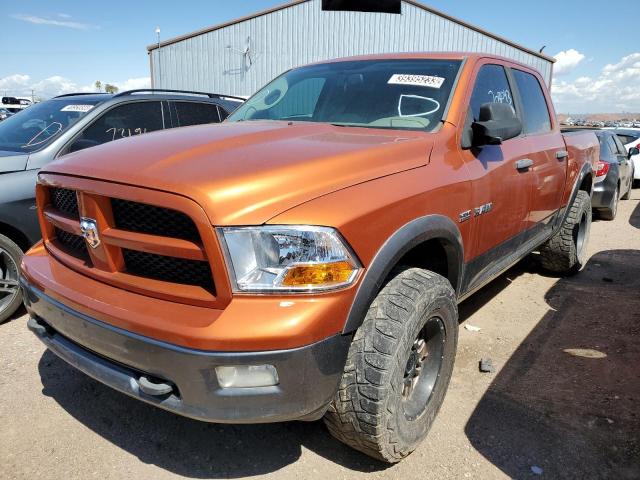 Dodge RAM 1500 salvage cars for sale: 2010 Dodge RAM 1500
