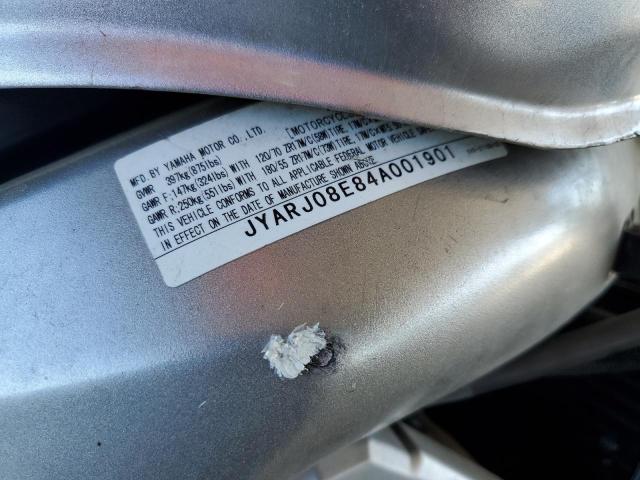 2004 YAMAHA FZ6 S JYARJ08E84A001901