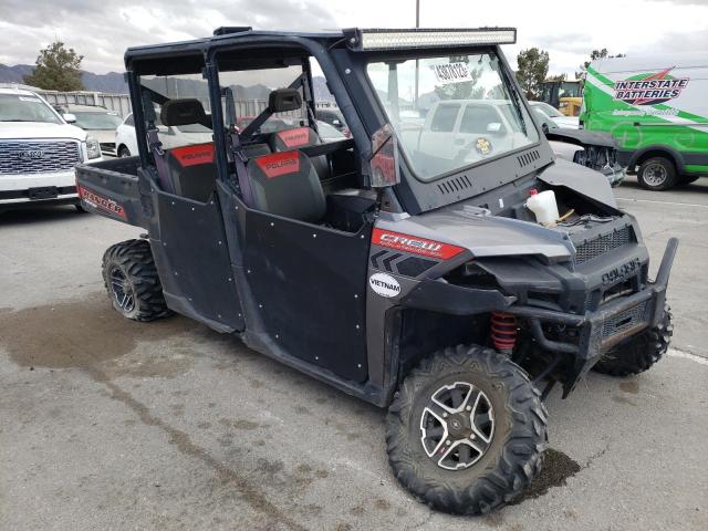 Salvage motorcycles for sale at Anthony, TX auction: 2015 Polaris Ranger Crew 900 EPS