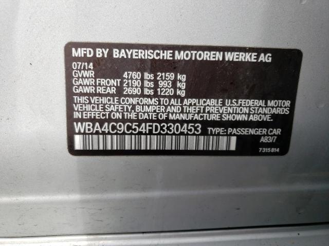 2015 BMW 428 XI GRA - WBA4C9C54FD330453