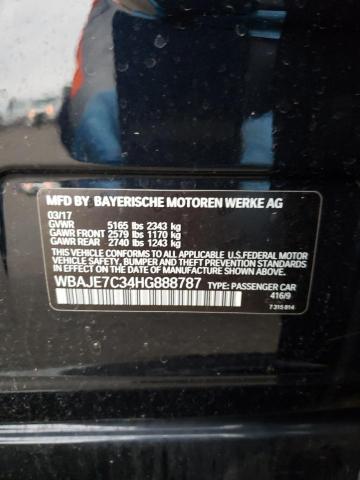 2017 BMW 540 XI - WBAJE7C34HG888787