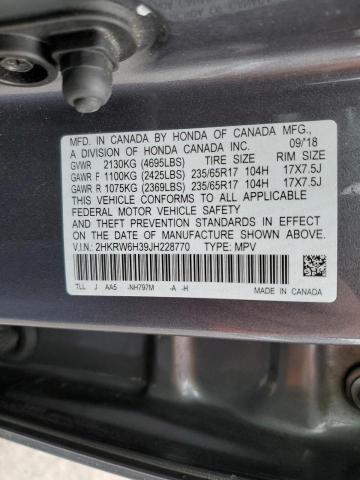 2018 HONDA CR-V LX - 2HKRW6H39JH228770