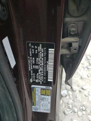 5XXGN4A72EG278276 KIA OPTIMA EX