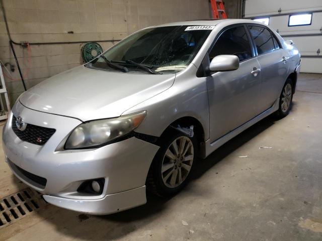 Salvage cars for sale from Copart Blaine, MN: 2009 Toyota Corolla Base
