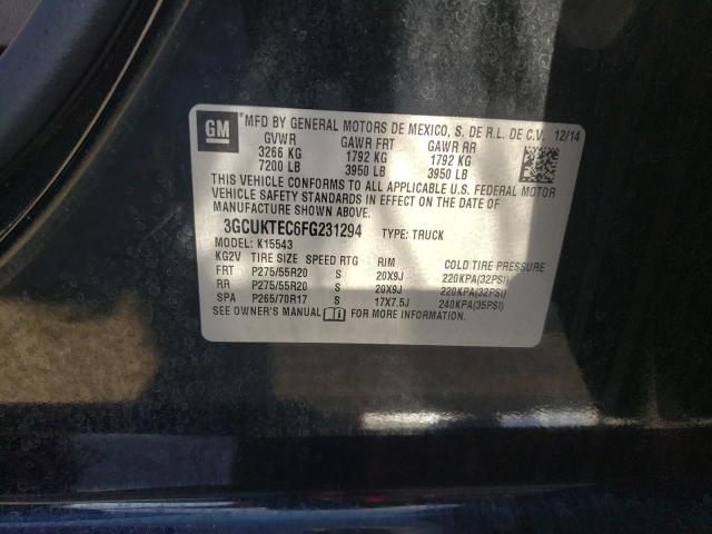 2015 CHEVROLET SILVER1500 - 3GCUKTEC6FG231294