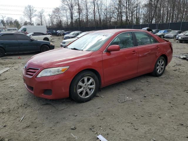 2011 Toyota Camry Base Red vin: 4T4BF3EK9BR194897