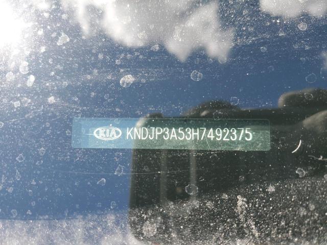 KNDJP3A53H7492375 KIA SOUL +
