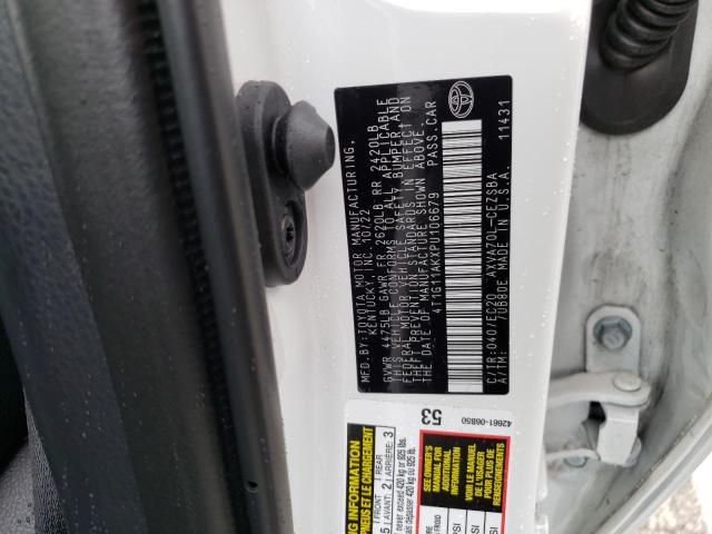 4T1G11AKXPU106679 Toyota Camry Se Night Shade