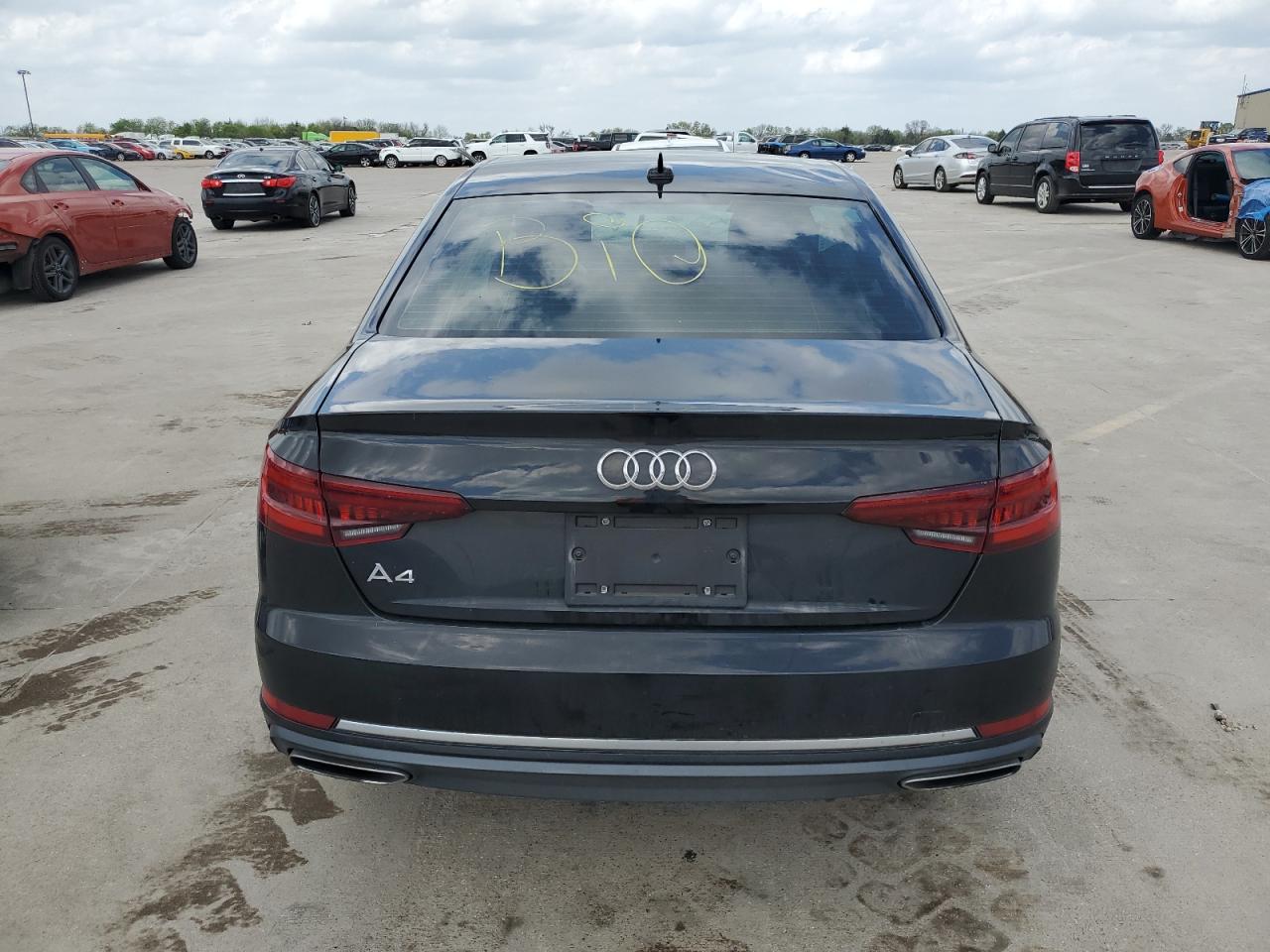 2019 Audi A4 Premium VIN: WAUGMAF42KN011846 Lot: 46174423