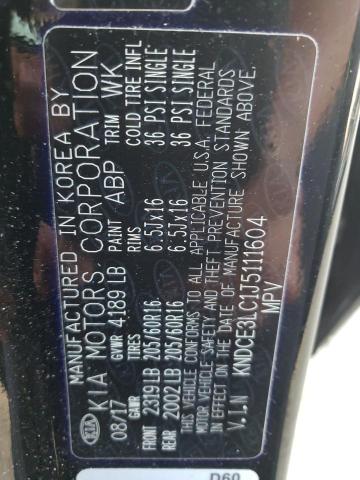 2018 KIA NIRO TOURI - KNDCE3LC1J5111604