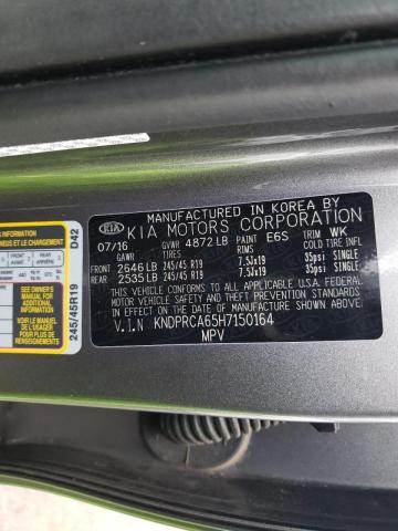 KNDPRCA65H7150164 KIA Sportage Sx