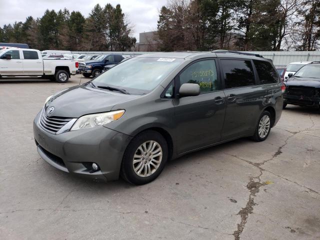 Salvage cars for sale from Copart Eldridge, IA: 2012 Toyota Sienna XLE