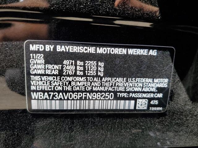 2023 BMW 430XI GRAN - WBA73AV06PFN98250
