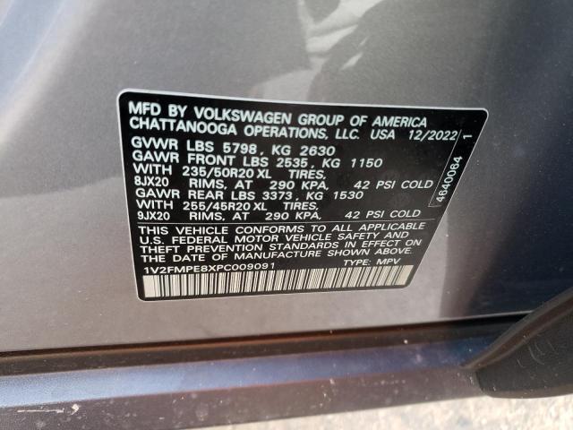 2023 VOLKSWAGEN ID.4 PRO S 1V2FMPE8XPC009091