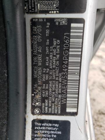 WBAEW53494PG10671 BMW 330 XI