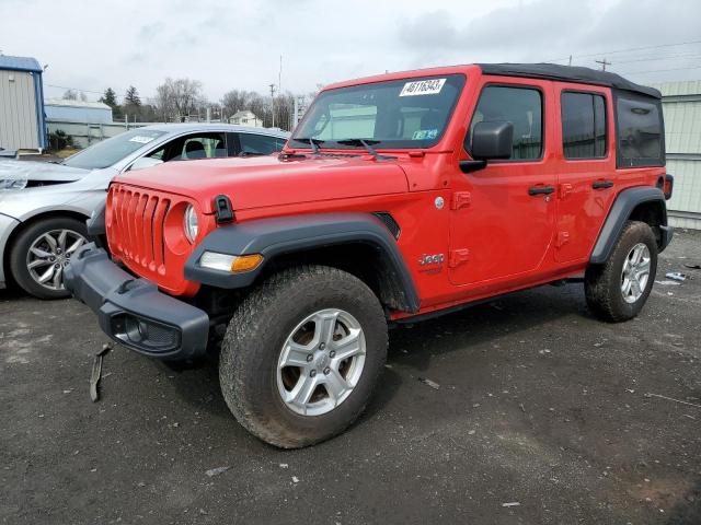 2018 JEEP WRANGLER UNLIMITED SPORT for Sale | PA - PHILADELPHIA | Fri. Mar  31, 2023 - Used & Repairable Salvage Cars - Copart USA