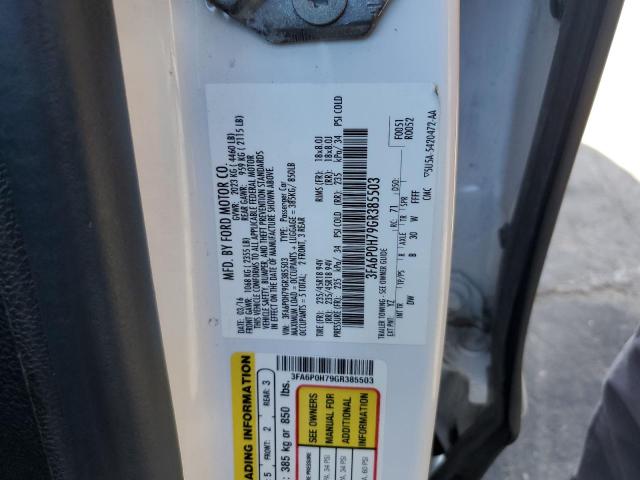 2016 FORD FUSION SE - 3FA6P0H79GR385503