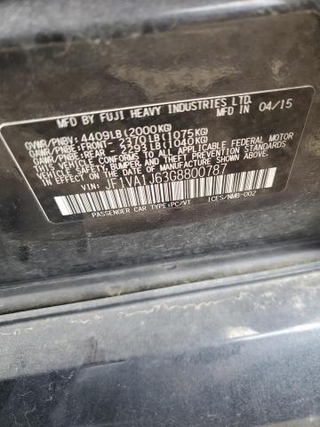 JF1VA1J63G8800787 Subaru Wrx Limited