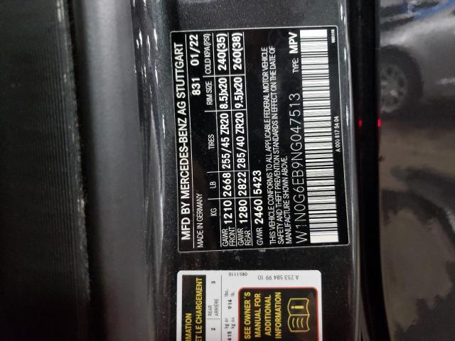 2022 MERCEDES-BENZ GLC 43 4MA - W1N0G6EB9NG047513