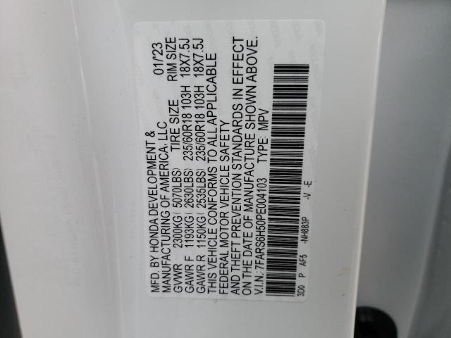 2023 HONDA CR-V SPORT - 7FARS6H50PE004103