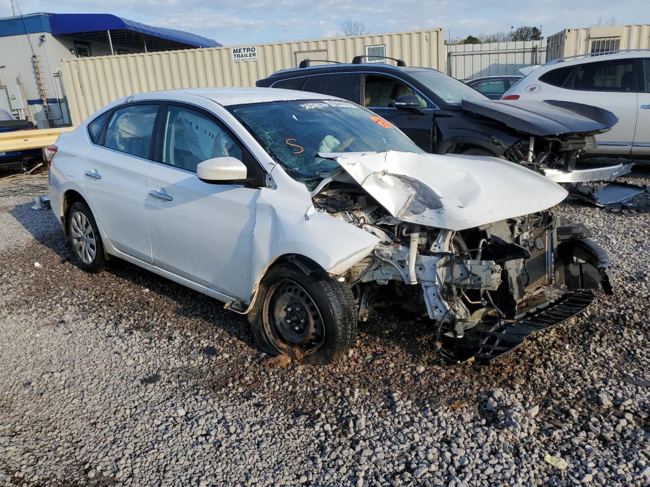 2014 Nissan Sentra S vin: 3N1AB7APXEY338282