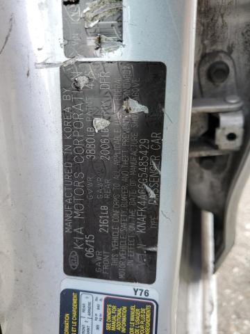 KNAFK4A66G5485429 KIA FORTE LX