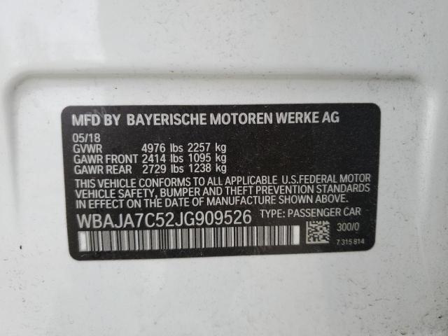 2018 BMW 530 XI - WBAJA7C52JG909526