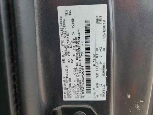 2018 FORD F150 - 1FTMF1E55JKC90851