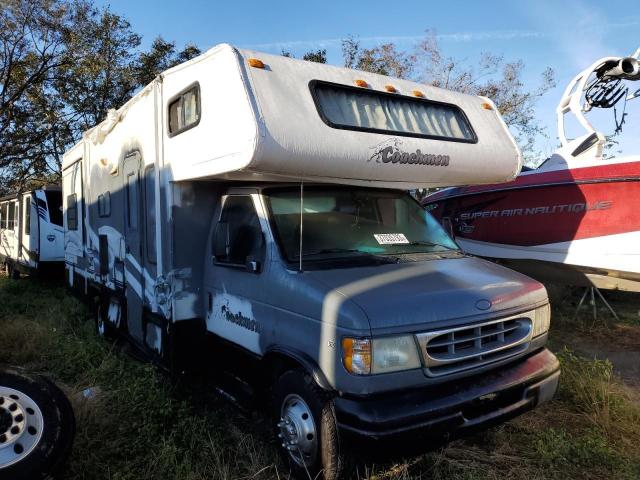 Coachmen salvage cars for sale: 2002 Coachmen 2002 Ford Econoline E450 Super Duty Cutaway Van