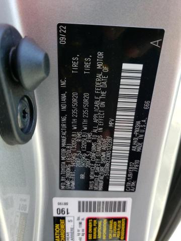 2022 TOYOTA SIENNA XSE - 5TDXRKECXNS132397