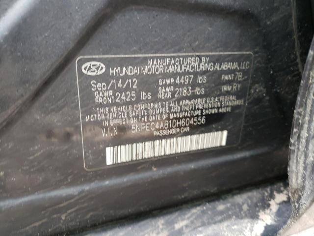 VIN 5NPEC4AB1DH604556 2013 HYUNDAI SONATA no.12