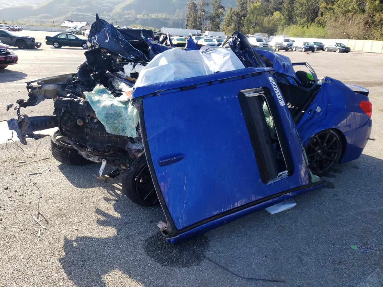 2020 Subaru Wrx Premium na sprzedaż w Van Nuys, CA - Burn