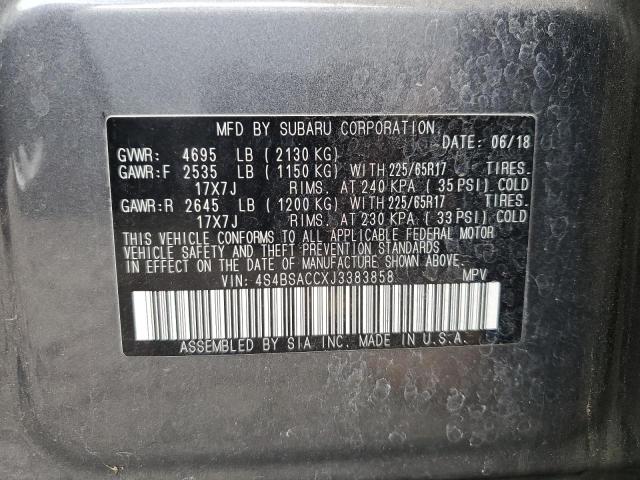 4S4BSACCXJ3383858 Subaru Outback 2.5i Premium