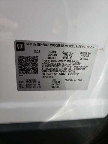 3GKALMEV0NL179517 GMC Terrain Sle