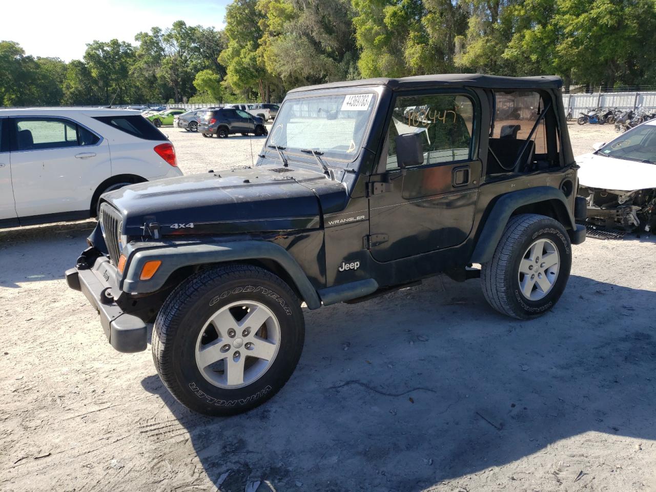 1999 Jeep Wrangler / TJ SE for sale at Copart Ocala, FL Lot #44369*** |  