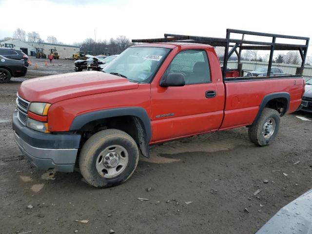 Salvage cars for sale from Copart Hillsborough, NJ: 2005 Chevrolet Silverado C2500 Heavy Duty