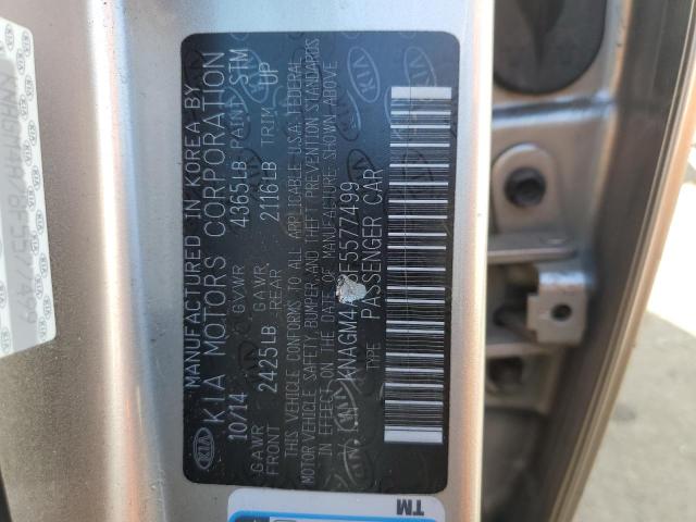 KNAGM4A78F5577499 KIA Optima Lx