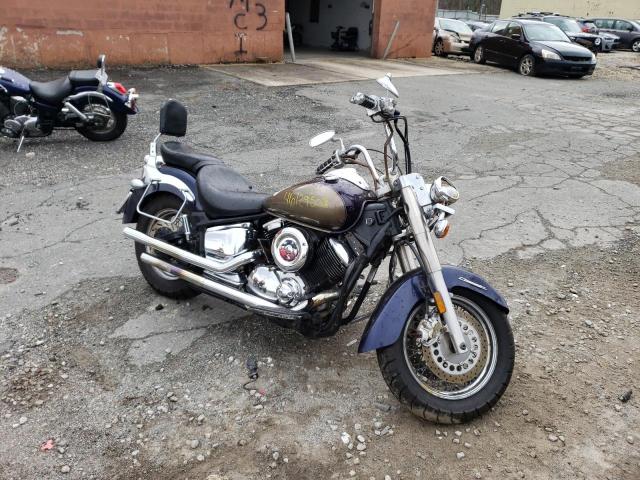 Salvage cars for sale from Copart Billerica, MA: 2001 Yamaha XVS1100