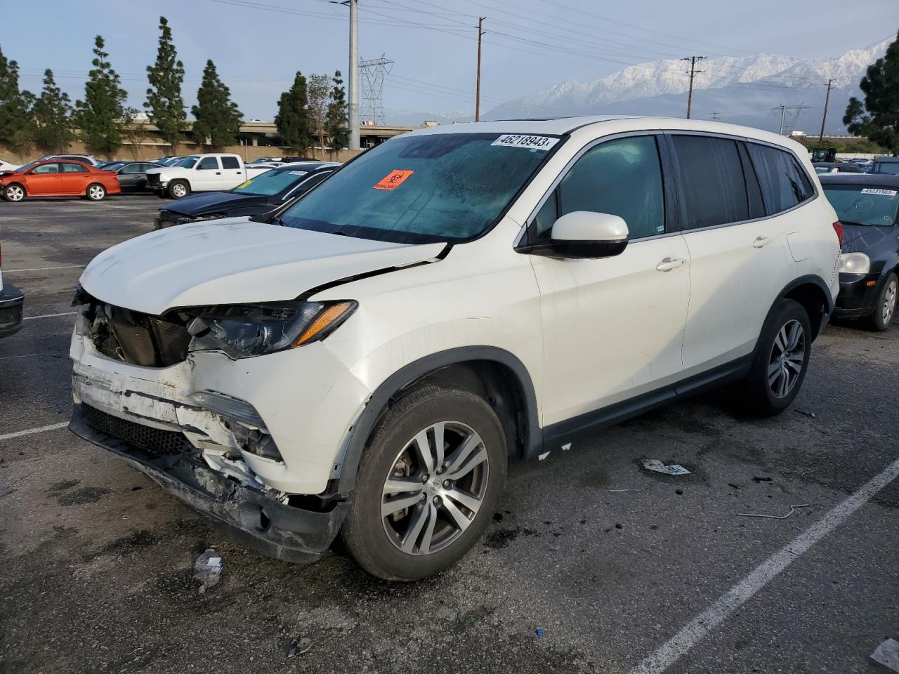 5FNYF5H60JB016631 HONDA PILOT EXL 2018