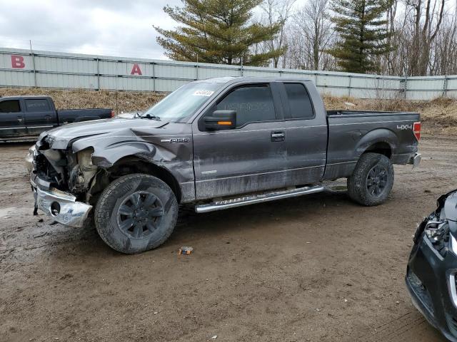Salvage cars for sale from Copart Davison, MI: 2011 Ford F150 Super Cab