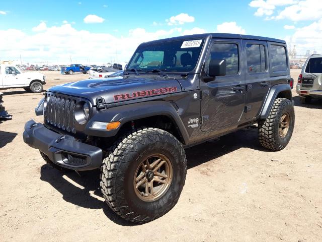 Jeep Wrangler salvage cars for sale: 2019 Jeep Wrangler Unlimited Sport
