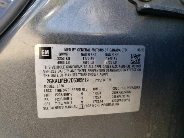 2GKALMEK7D6385619 GMC Terrain Sle