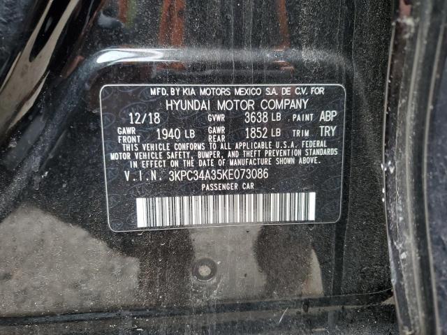 2019 HYUNDAI ACCENT LIM - 3KPC34A35KE073086